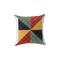 Hello Honey® Multicolor Velvet Patchwork Pillow with Kantha Stitch